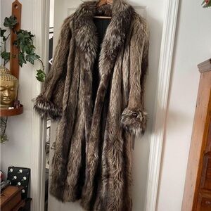 Raccoon and Fox coat